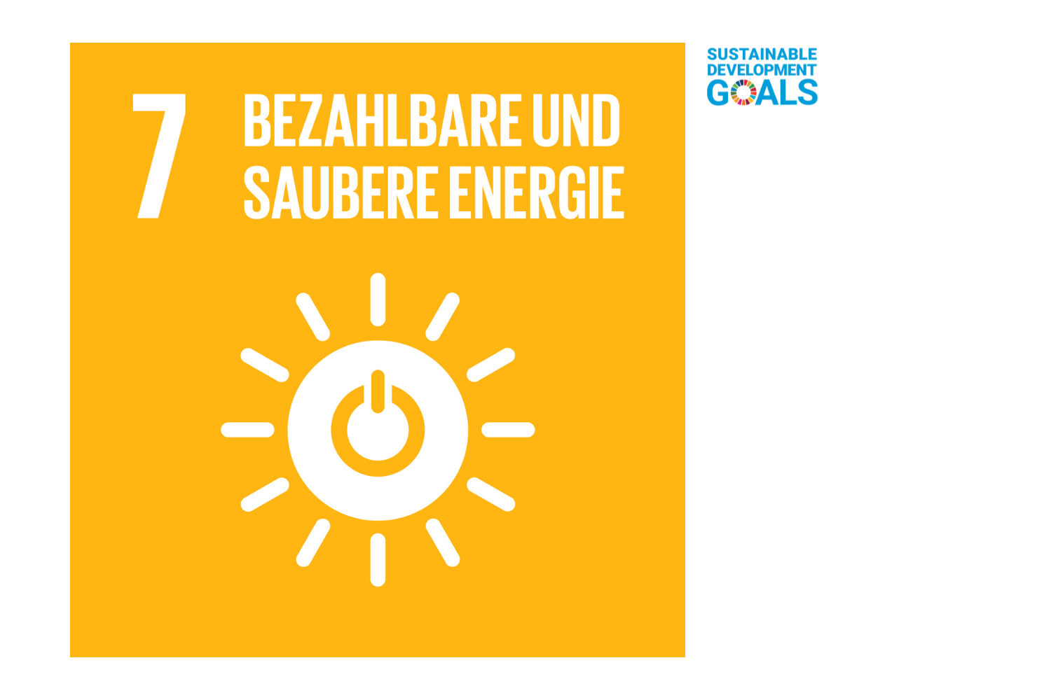 Bezahlbare und saubere Energie - SDG 7