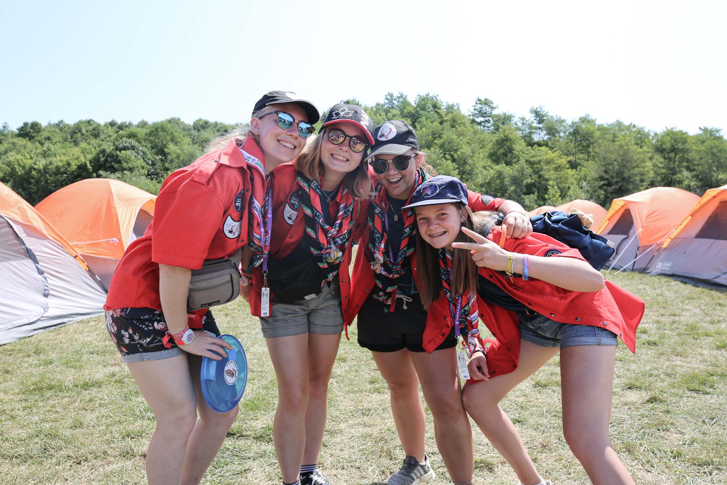 Scout svizzeri al Jamboree