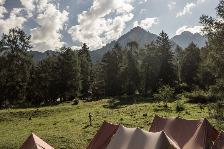 Camping pour les tentes
