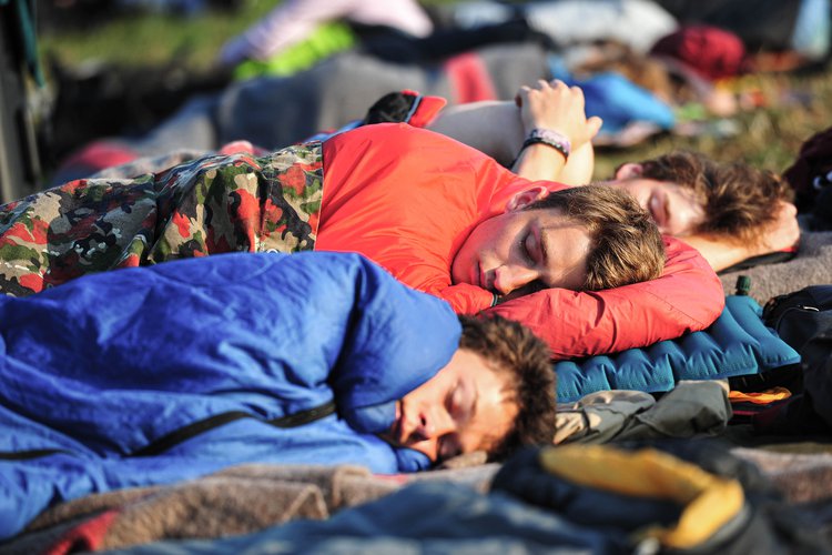 Sleeping Scouts